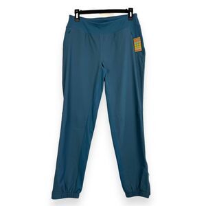 Title Nine Sylvan Hiking Joggers NWT Medium Blue Outdoor Travel Pants